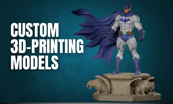 I can custom 3d model for 3D Printing