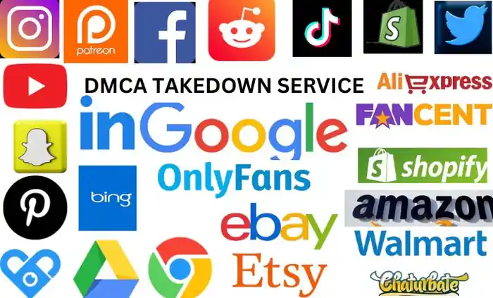 I can Submit dmca takedown notice to social media 
