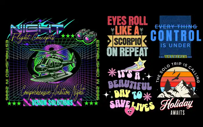 I can I will create amazing t-shirt designs for pod