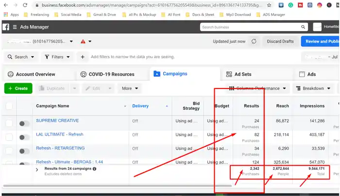 I can set up and manage your facebook ads and instagram ads