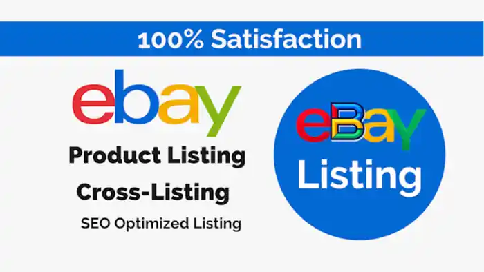 I can do ebay product listing, ebay motors product, auto parts listing