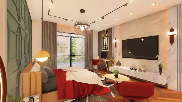 I can design a luxurious bedroom interior | Expert in all interior styles