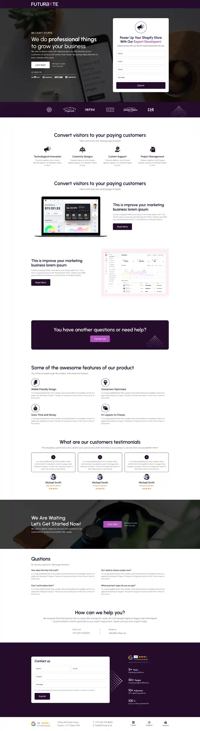 I can design & develop high-converting, responsive Webflow websites