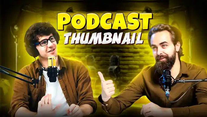 I can Eye-catching Youtube thumbnail design.