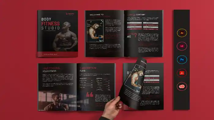 I can create company profile ,brochure design