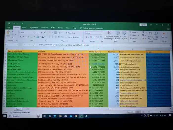 I can do go data entry data expert
