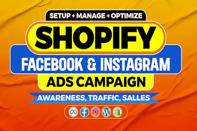 I can do facebook ads campaign, instagram ads, meta ad manager