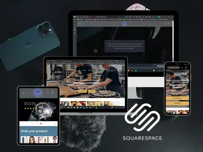 I can Professional Squarespace Web Development & Design Services