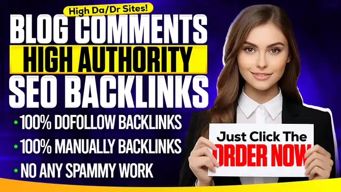 I can create 200 blog comments backlink dofollow high da pa
