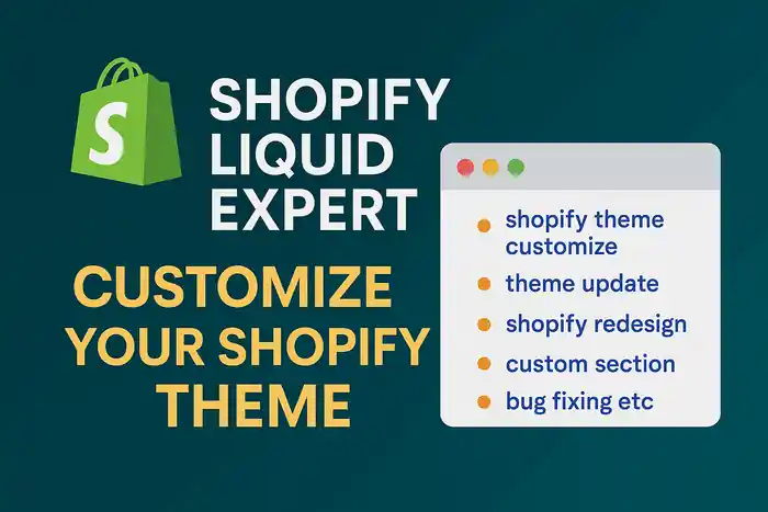 I can do shopify advanced liquid theme customization or optimization