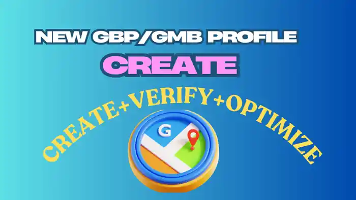 I can A google business profile and optimize gbp or gmb