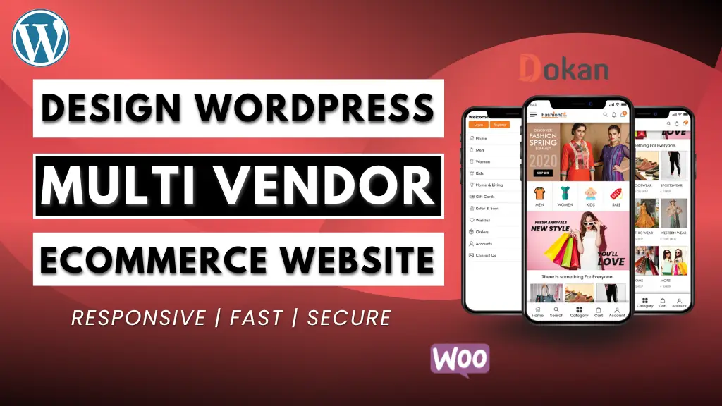 I can create wordpress multi vendor ecommerce marketplace website