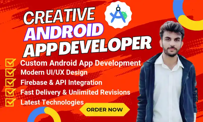 I can Develop Creative Android App in Kotlin & Java as Android Developer