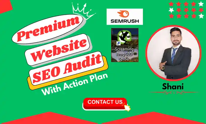 I can make website audit report analysis website and action plan