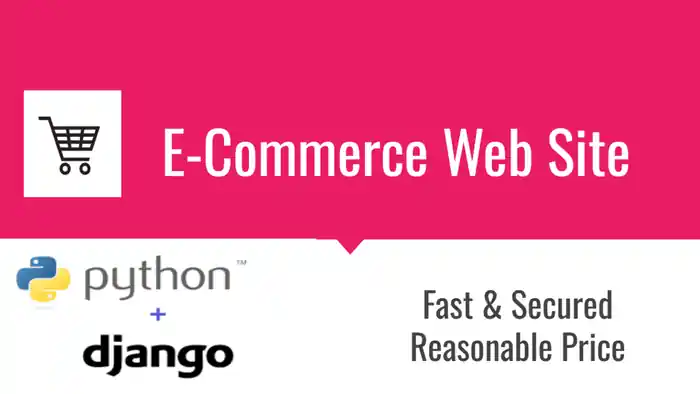 I can develop e-commerce site in python django