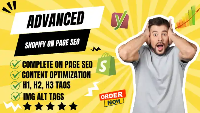 I can Do Advanced Complete On-Page SEO for Shopify Store