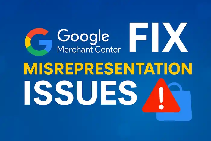 I can manage fix or optimize google merchant center account