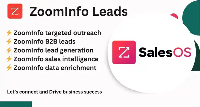I can provide you B2B Lead Generation & Data Enrichment from ZoomInfo