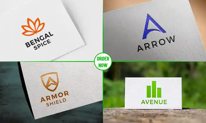 I can design a modern minimalist logo for your business or brand