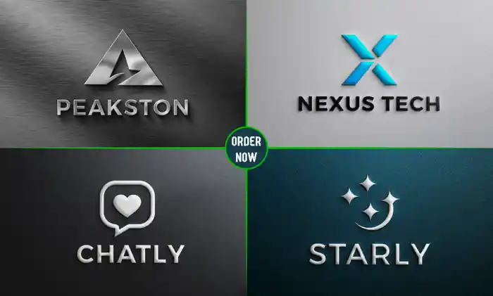 I can design a modern minimalist logo for your business or brand