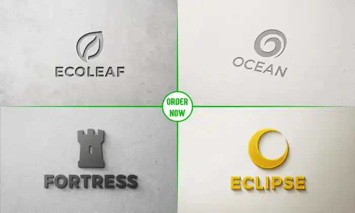 I can design a modern minimalist logo for your business or brand