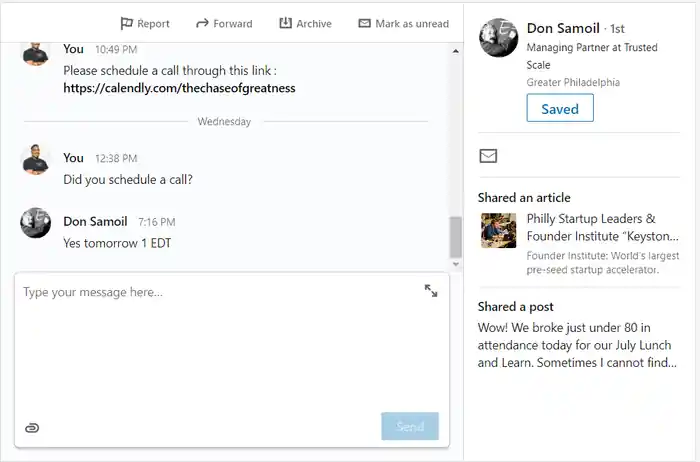 I can be your social media sales manager and appointment setter