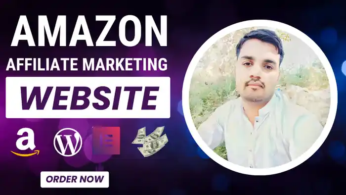 I can design ecommerce and Amazon affiliate marketing website for you