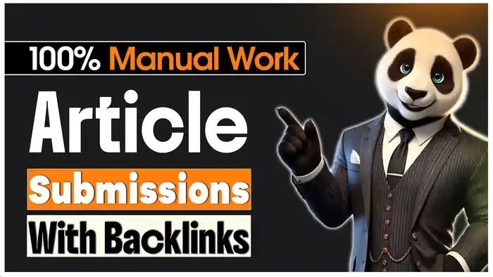 I can 30 Article Submissions with backlinks to increase traffic and Ranking