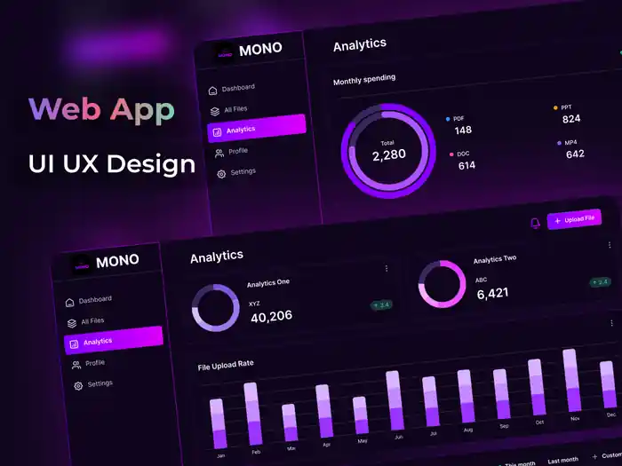 I can do saas UI UX design web app design and desktop application design