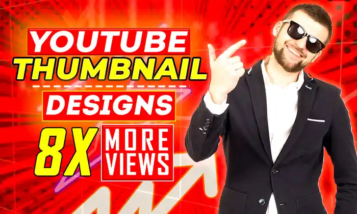 I can create social media design | thumbnail design