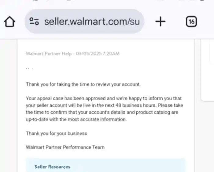I can reinstate walmart all types of suspension