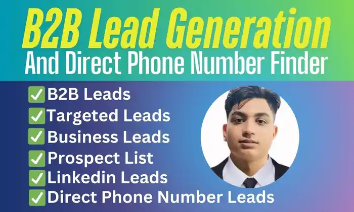 I can accurate b2b lead generation, email direct phone number finder