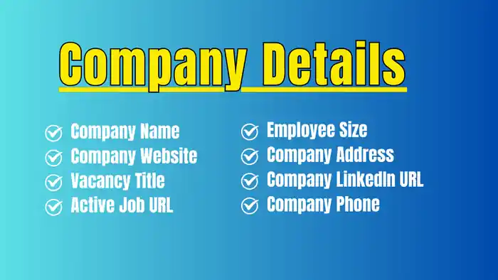 I can do b2b lead generation email list building for any business