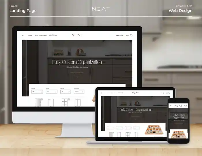 I can design photoshop or figma website, landing page within 12h