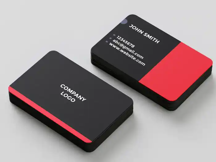 I can design professional, modern, minimalist business cards
