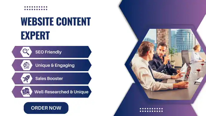 I can be your SEO website content writer or copywriter