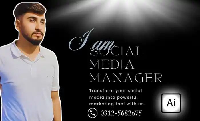 I can do social media marketing and be your social media manager