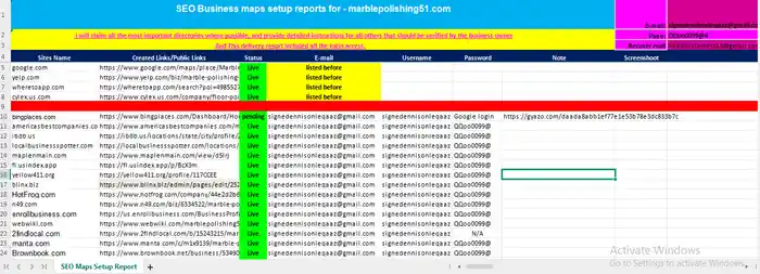 I can create local SEO citations from Yext, Moz & BrightLocal