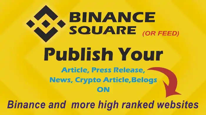 I can publish your article or interview on binance website on Binance Square