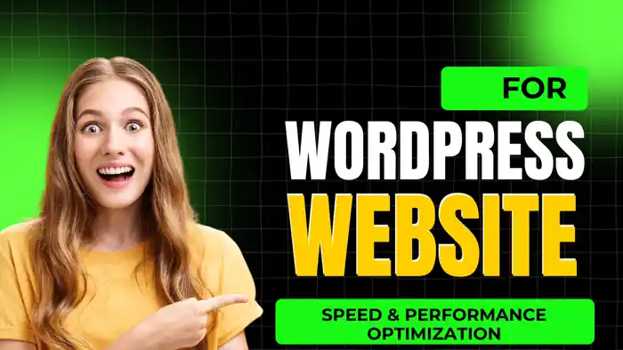 I can do website speed optimzation and fix core web vitals