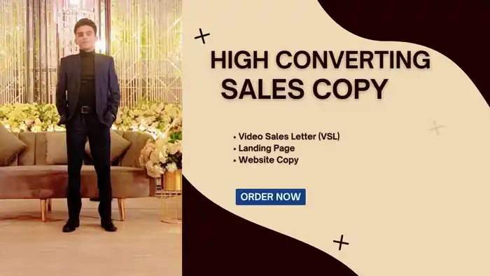 I can copywrite your sales page to turn visitors into buyers