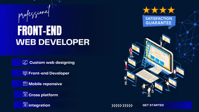 I can do your front end developer, website designer 