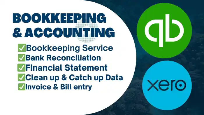 I can bookkeeping & Accounting using quickbooks online and Xero