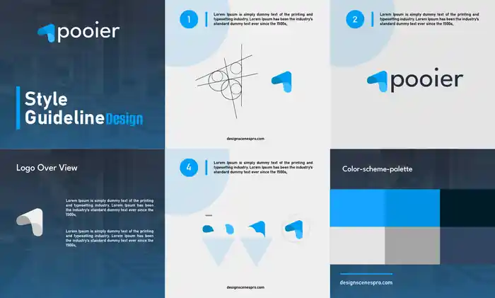 I can Design Complete Logo, Brand, Identity and Style Guideline