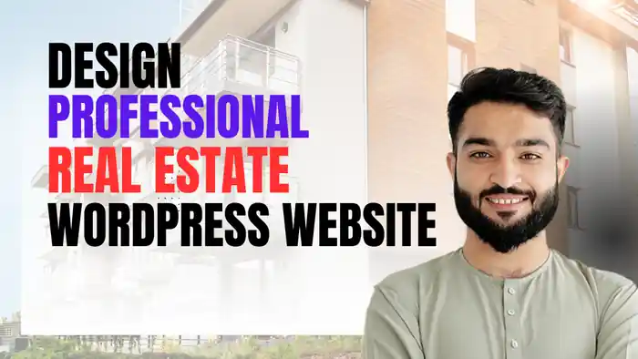 I can build professional real estate wordpress website with property listing