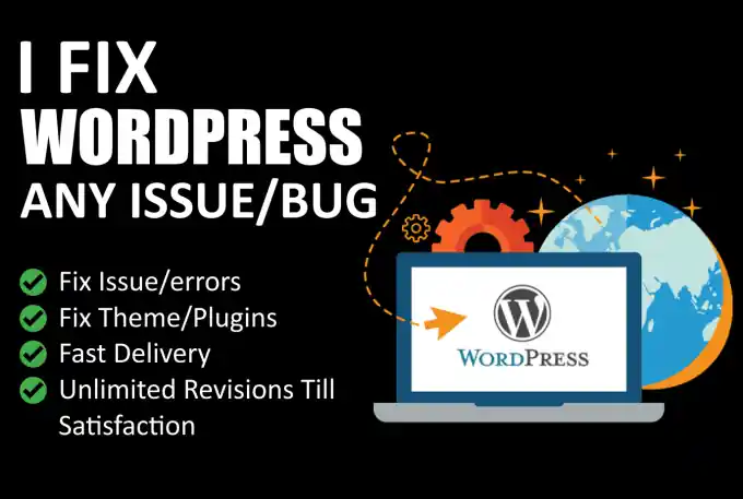 I can Fix WordPress & WooCommerce Errors, Bugs, and Problems Professionally