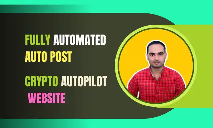 I can create automated crypto news website cryptocurrency