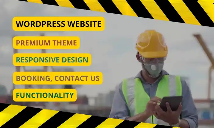 I can I will design construction hvac solar plumbing or handyman website