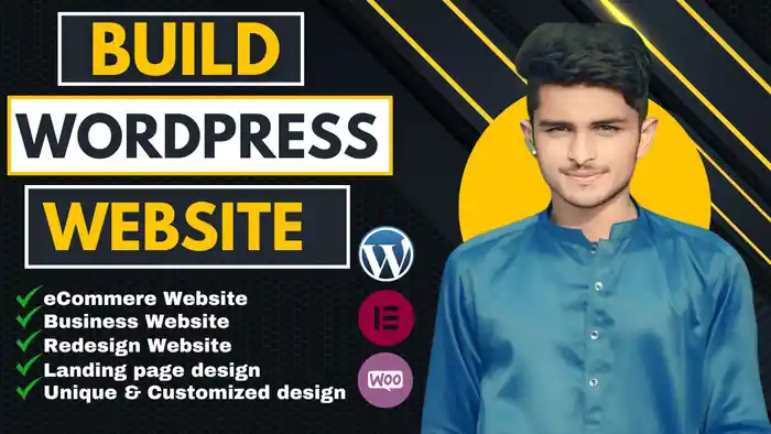 I can Create a Professional & Fully Functional WordPress Website