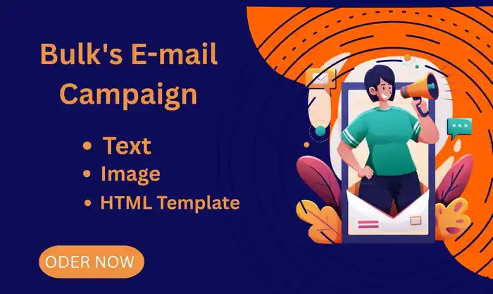 I can do bulk's e-mail campaign with text's, image, html template